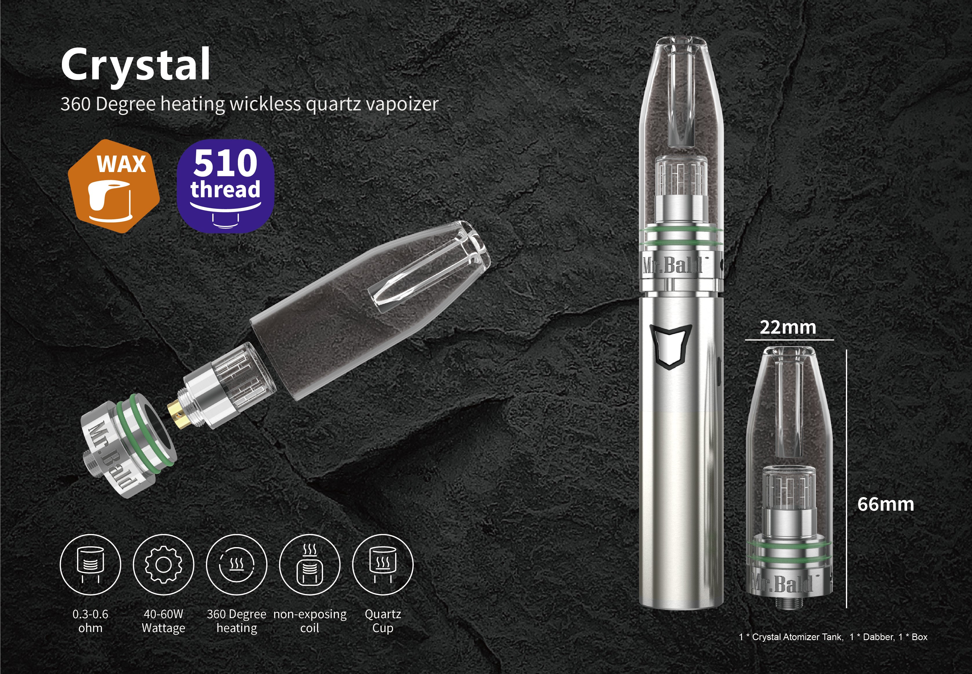 Embracing the Future of Vaping: The Longmada Crystal Atomizer Kit