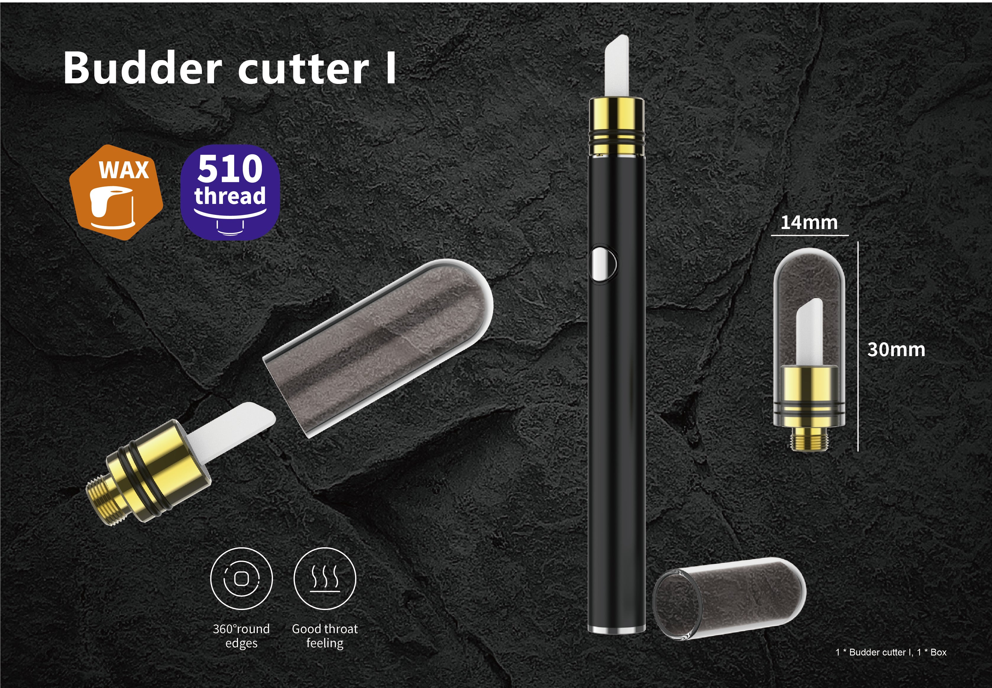 Revolutionizing Dabbing with the Ceramic Hot Knife: A 510 Thread Budder Cutter for Wax Enthusiasts