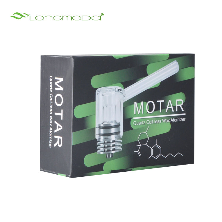 LONGMADA Motar 1 Atomizer, Glass Mouthpiece With Vaporizor for Wax and –  Longmadavape