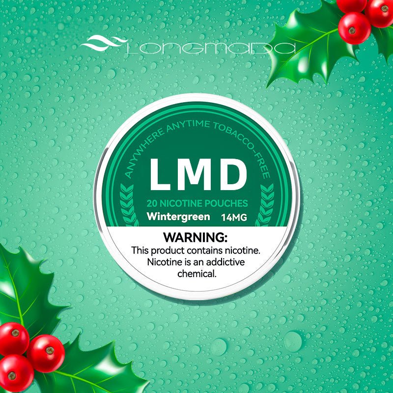 Longmada Tobacco Free Nicotine Pouches - Wintergreen