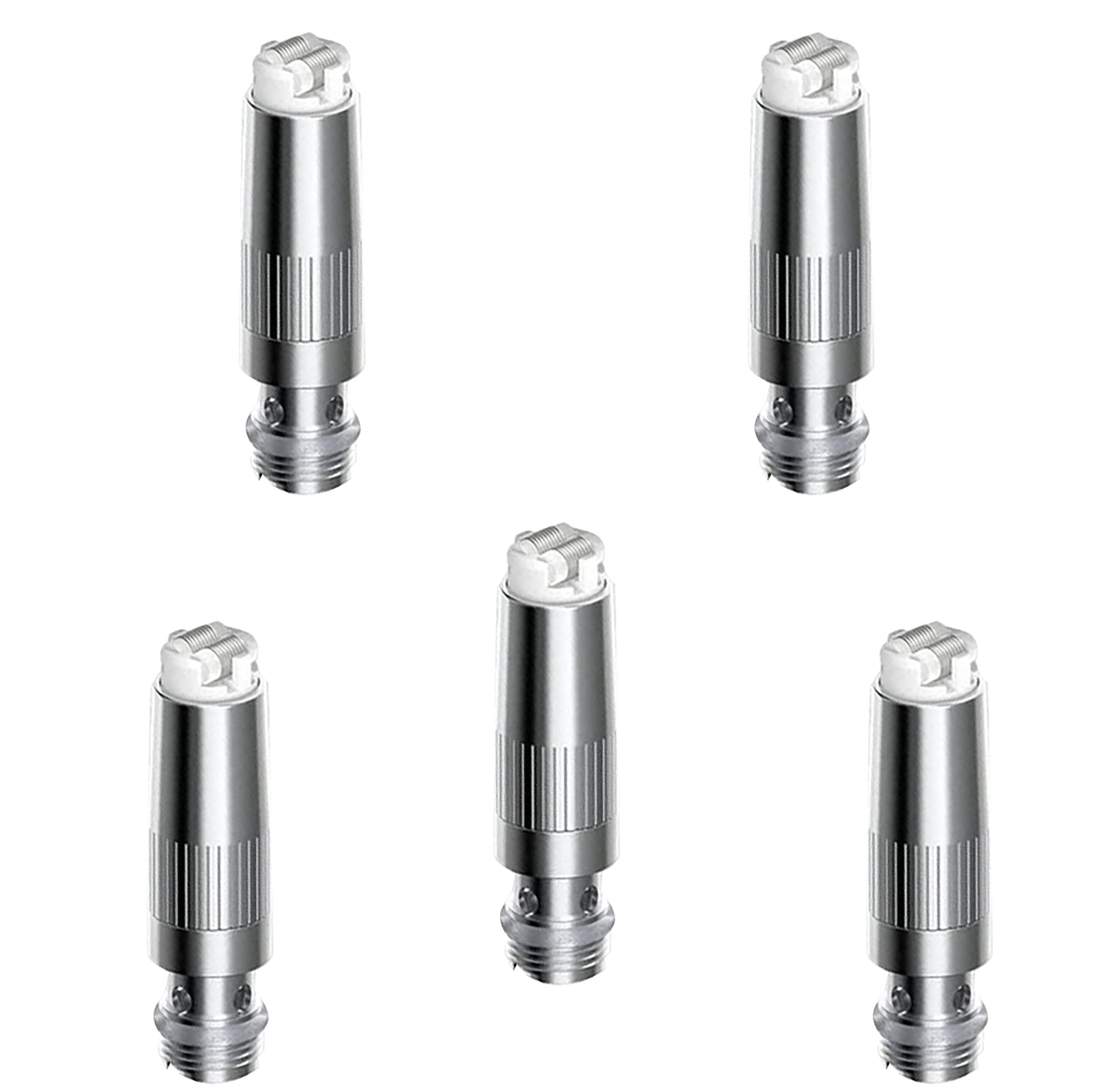 LONGMADA Terp Pen Coils Heating Element Accessories for Longmada, Silver (1Set - 5Pcs)