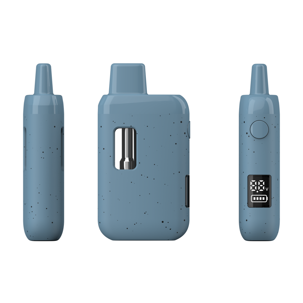 Longmada 3mL CBD Vape with Smart Screen Display, Blue (5 Pcs)