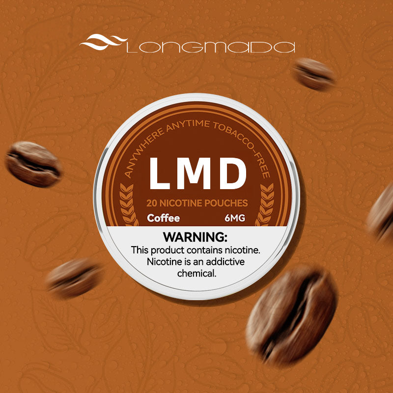 Longmada Tobacco Free Nicotine Pouches - Coffee