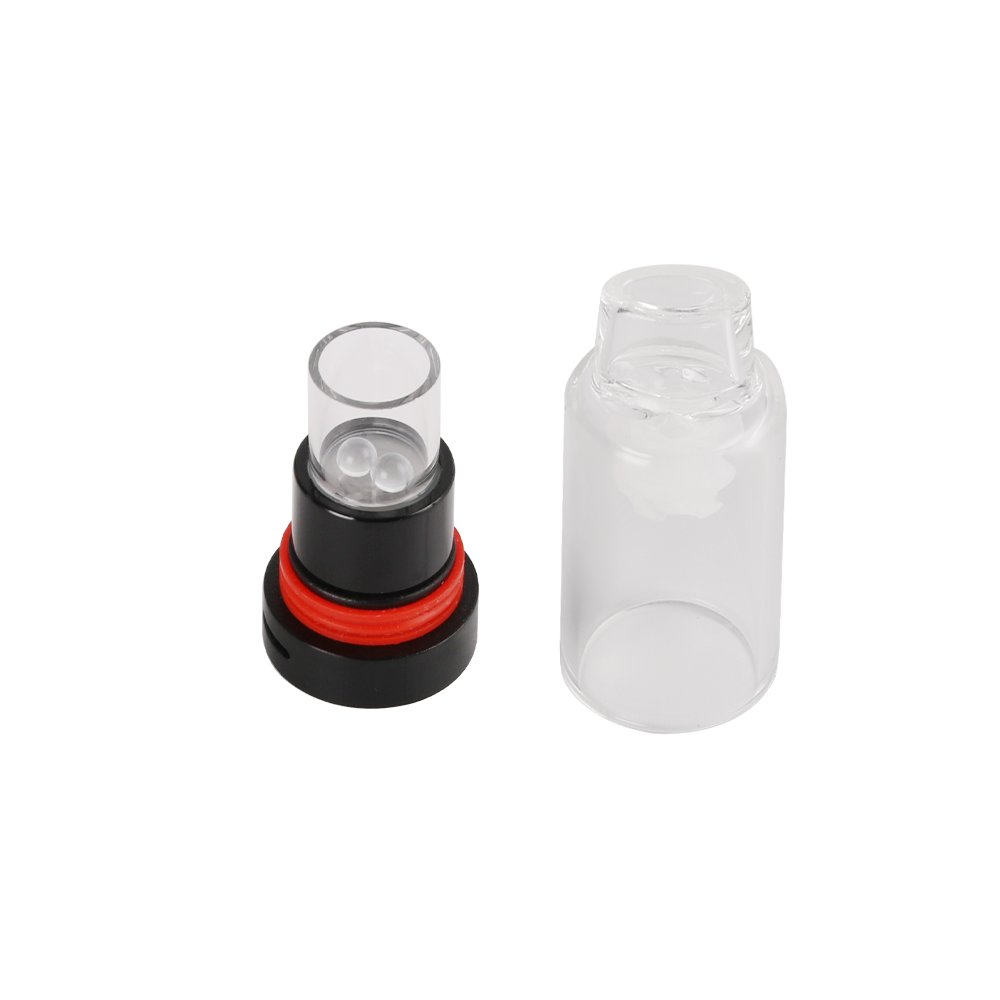 LONGMADA Motar 3 Atomizer, Glass Mouthpiece With Vaporizor for Wax and Herb (1 Pcs)